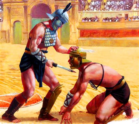 Gladiators in the ring Roman Gladiators, Roman Republic, Pompeii ...