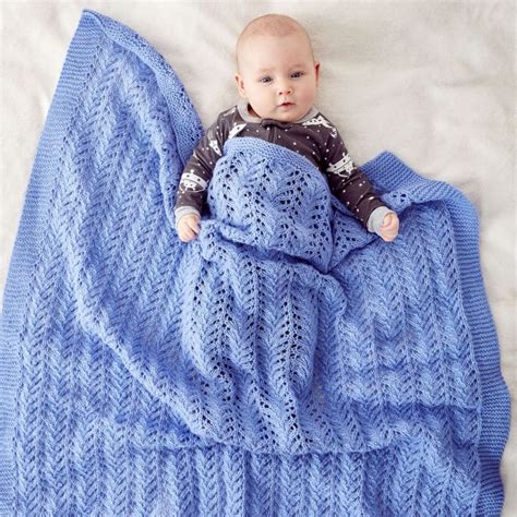 4 Row Repeat Baby Blanket Knitting Patterns - Quick Knits - Free Baby ...