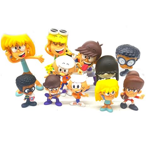 Loud House Figures Loud House Toys Leni Loud House Pvc Mini, 55% OFF