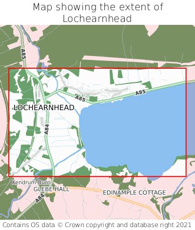 Where is Lochearnhead? Lochearnhead on a map