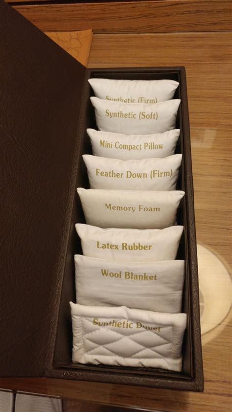 This hotel has a pillow menu... with pillow samples. - 9GAG