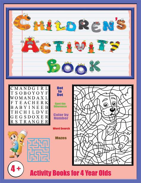 Activity Books for 4 Year Olds: Activity Books for 4 Year Olds: An ...