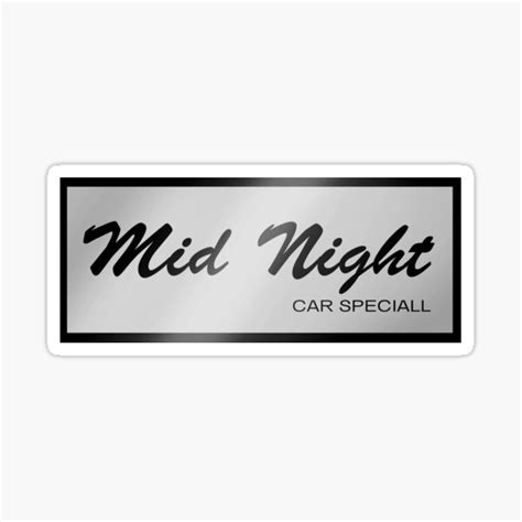 "The Mid Night Club" Sticker for Sale by tarun03 | Redbubble