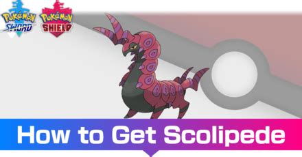 Scolipede - Evolutions, Location, and Learnset | Pokemon Sword and ...