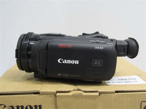 Canon XA40 Professional UHD 4K Camcorder - Black 13803317084 | eBay