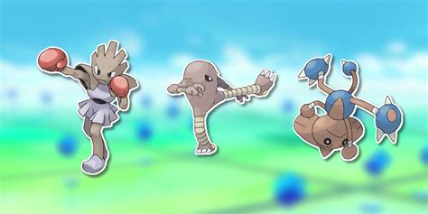 Pokemon GO: Best Moveset for Hitmonlee, Hitmontop, and Hitmonchan