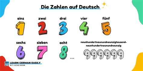 German Numbers - Counting in German to 999,999 | Learn German Easily