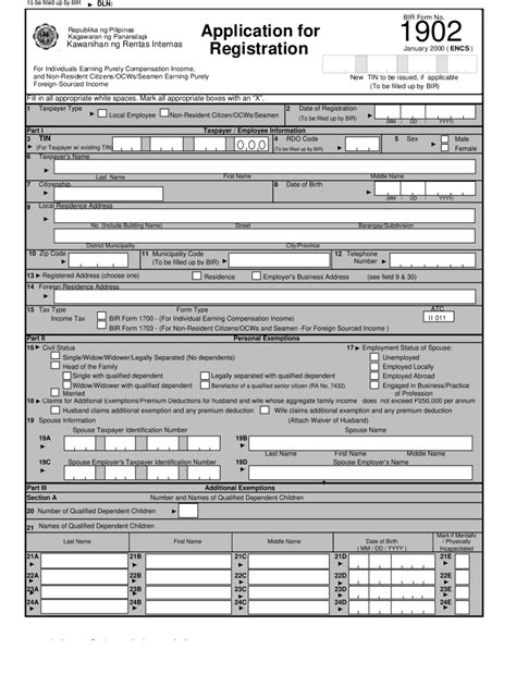 TIN ID Online Application - TIN Number