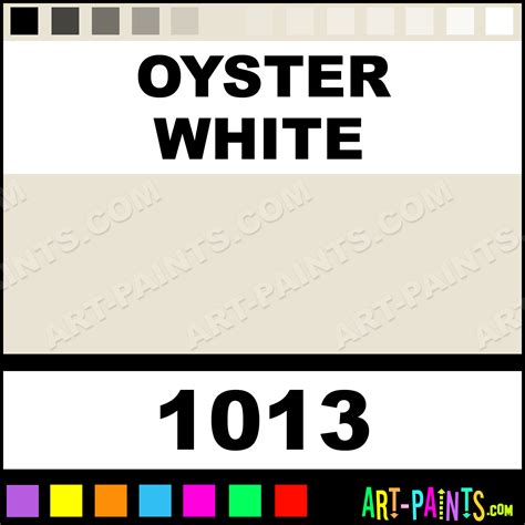 Oyster White Glossy Acrylic Airbrush Spray Paints - 1013 - Oyster White ...