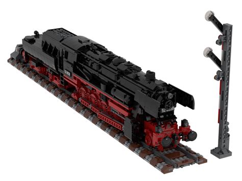 LEGO MOC German Class 52.80 Steam Locomotive by TOPACES | Rebrickable ...