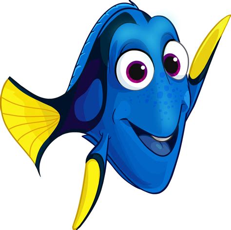 Baby Dory Transparent Background - art-fidgety