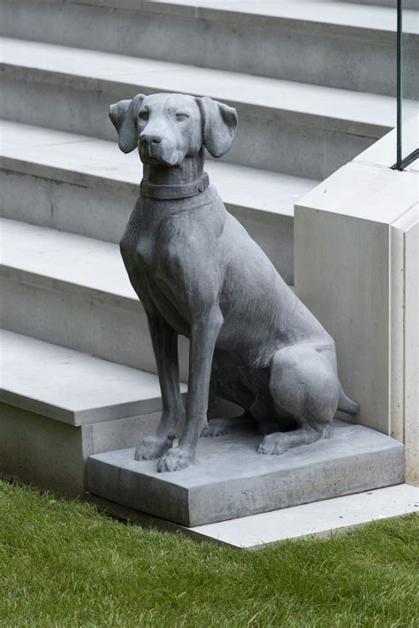 Jacquemart Hunting Dog statue (L/H) | Haddonstone