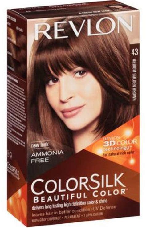 Revlon Colorsilk Light Golden Brown On Black Hair - Closets N More