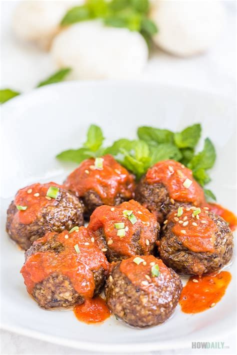 Italian Vegan Mushroom Meatballs Recipe (Totally Meatless & Gluten Free)