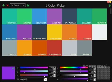 2024 Calendar Anime Color Chart Picker Hex - Adele Antonie