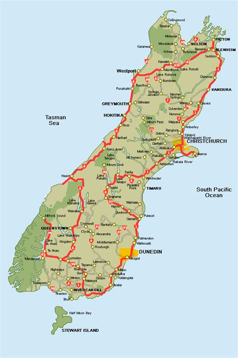 South Island Route