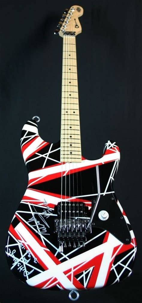 Eddie Van Halen - EVH Art Series Guitar #204 | Guitar, Music guitar ...