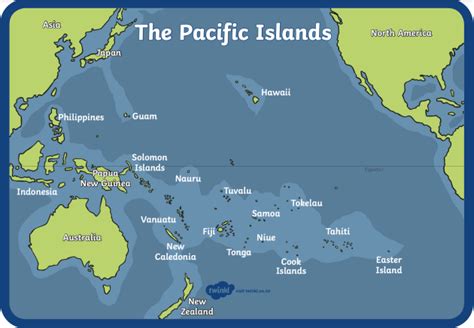 What are the Pacific Islands? - Answered - Twinkl Geography