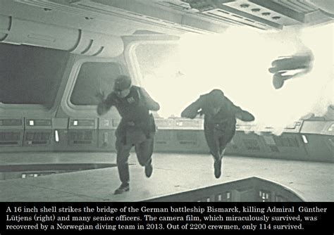 Sinking of the Bismarck (May 1941) : r/fakehistoryporn