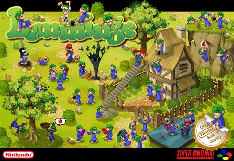 Lemmings by leandrotitiu on DeviantArt