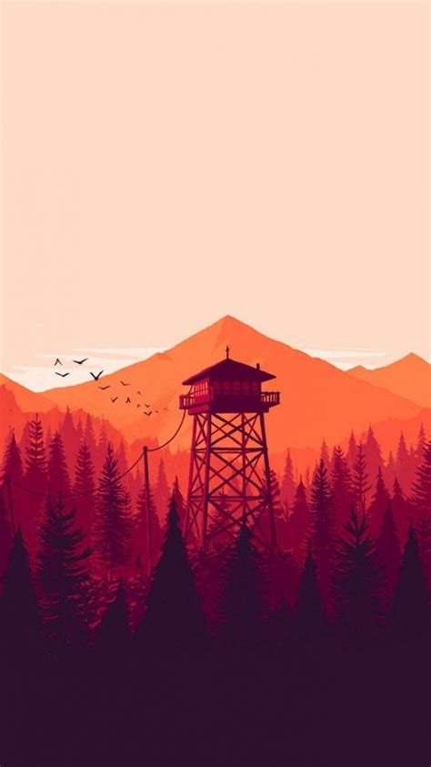 Firewatch Phone Wallpapers - Top Free Firewatch Phone Backgrounds ...