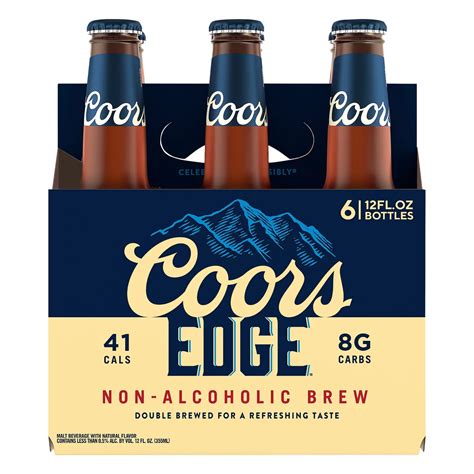 Coors Non-Alcoholic Brew 6 pk Bottles - Shop Beer at H-E-B