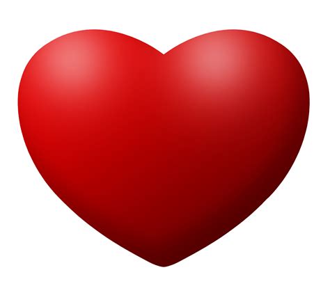 Corazón rojo Vector PNG imagen transparente