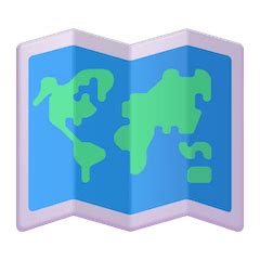 🗺 World Map Emoji — Meaning, Copy & Paste