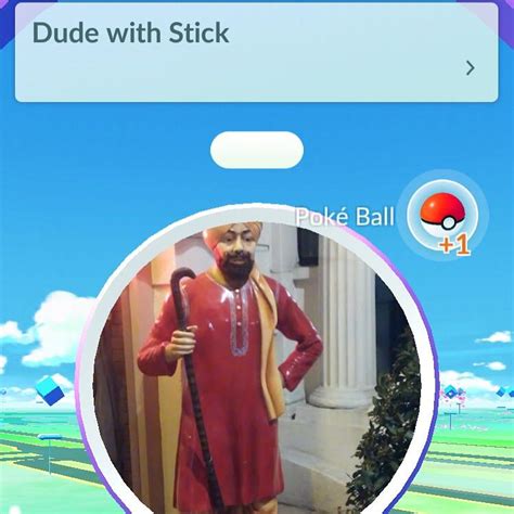 Dude with stick : r/Shittypokestops