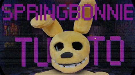 Make Your Own Springbonnie Mask [For 3D Prints] - YouTube