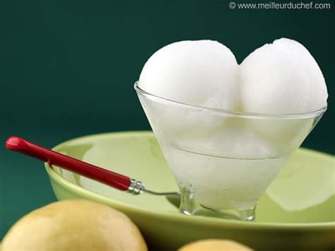 Sorbet au citron - Fiche recette illustrée - Meilleur du Chef