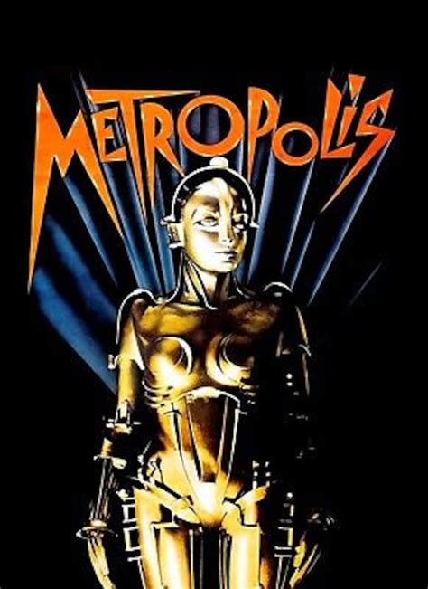 Metropolis By Fritz Lang 1927 A3 Film Poster Print | Etsy