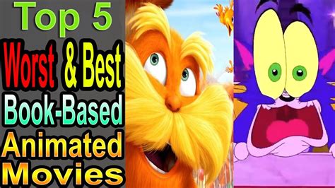 5 Worst & Best Book-Based Animated Movies - YouTube