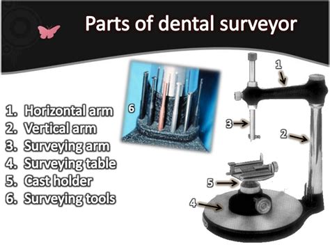 Parts of dental surveyor