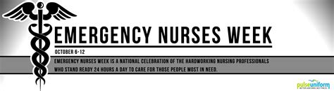 This week is the celebration of Emergency Nurses Week! Emergency Nurses ...