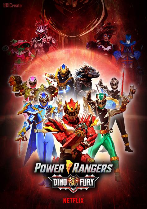 ArtStation - Power Rangers Dino Fury Season 2 Final Poster