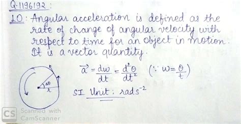 Angular Acceleration Examples