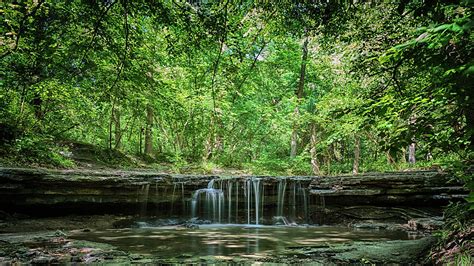 Stone Creek Falls Photograph by Susan Rissi Tregoning - Fine Art America