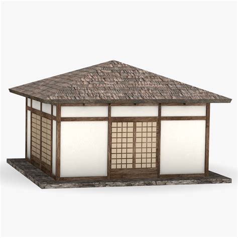 3d model japanese houses