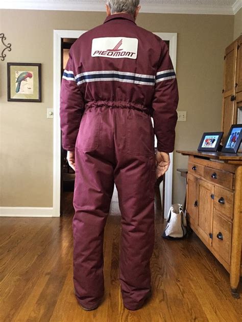 Vintage Piedmont Airlines insulated coveralls | Insulated coveralls ...