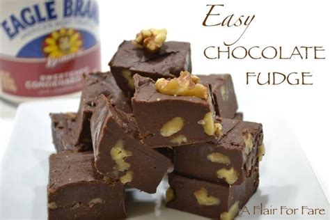 Easy Chocolate Fudge | Easy chocolate fudge, Fudge recipes chocolate ...