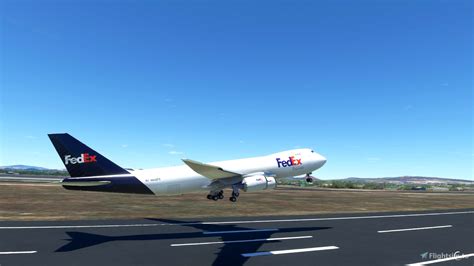 Boeing 747-8F Fedex Cargo 4K [No mirroring] for Microsoft Flight ...