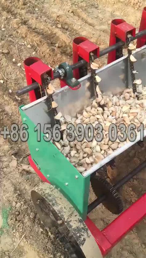 Garlic Farming Equipment Garlic Seeds Planting Machine Garlic Planter ...