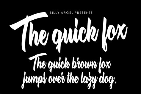 Download The quick fox font | fontsme.com