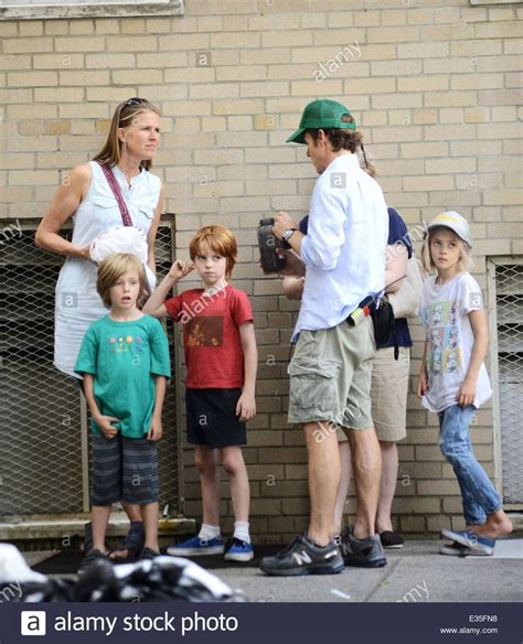 Danny Moder, husband to Julia Roberts, brings their three children ...