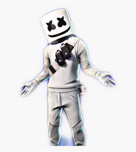 Skin Marshmello Di Fortnite , Free Transparent Clipart - ClipartKey