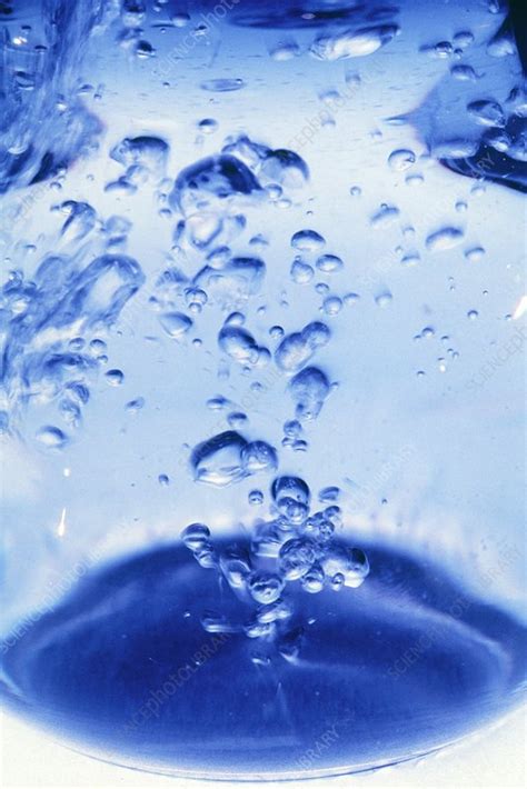 Boiling water showing bubbles - Stock Image - A300/0059 - Science Photo ...