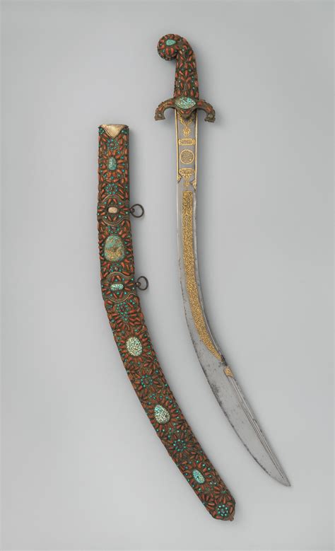 Sword (Kilij) with Scabbard | Turkish | The Metropolitan Museum of Art