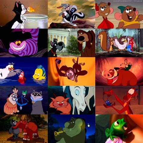 Disney sidekicks | Disney imágenes, Princesas disney, Disney