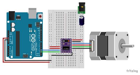 Stepper Motor with DRV8825 and Arduino Tutorial (4 Examples)